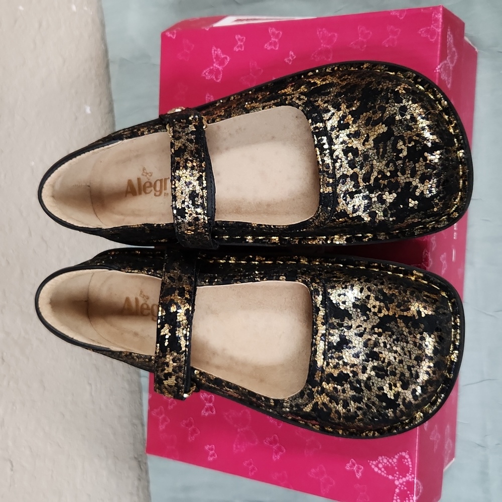 Women's Alegria Glammo Belle Leather Shoes Size 8.5 NWT